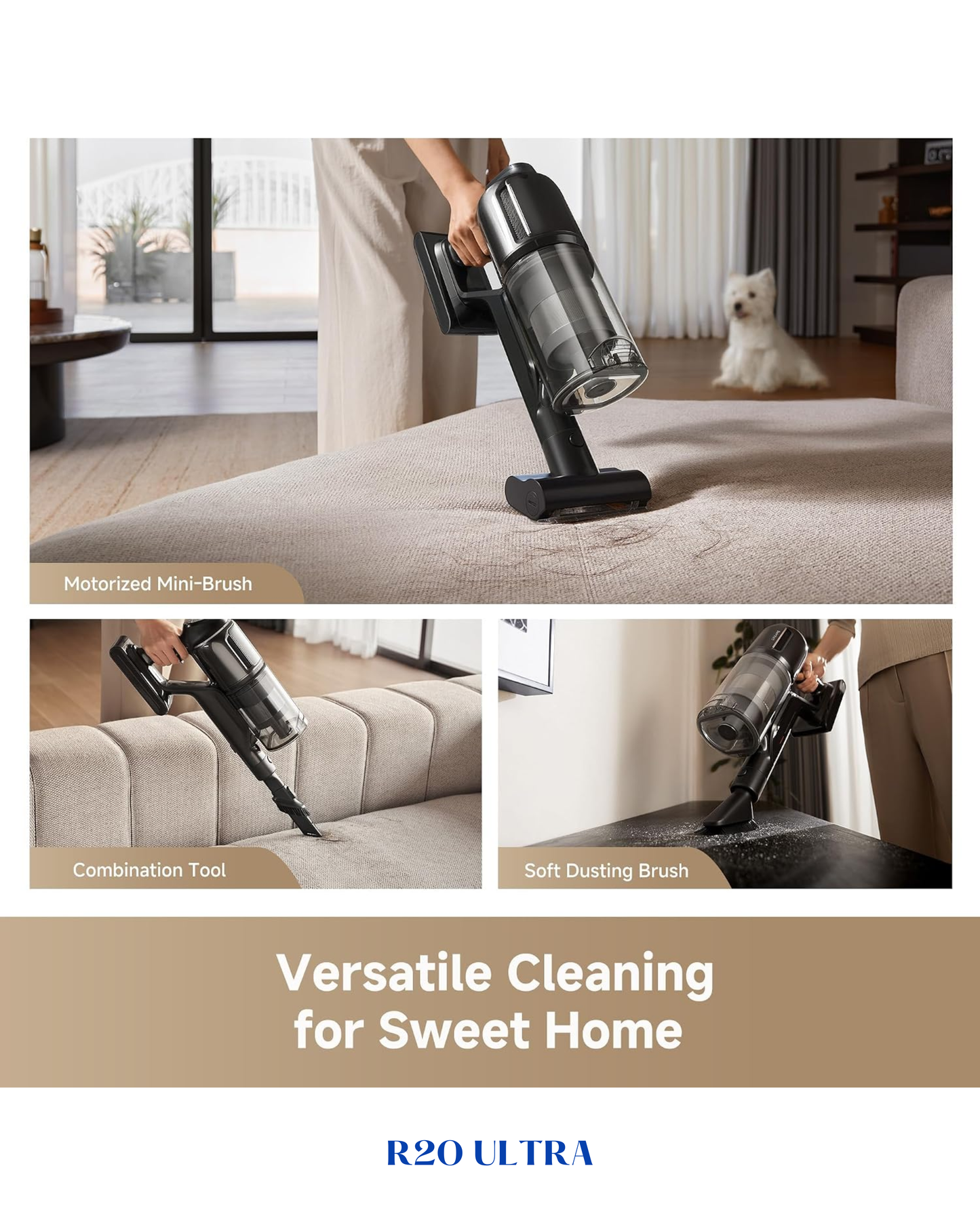 DREAME R20 ULTRA CORDLESS STICK VACUUM