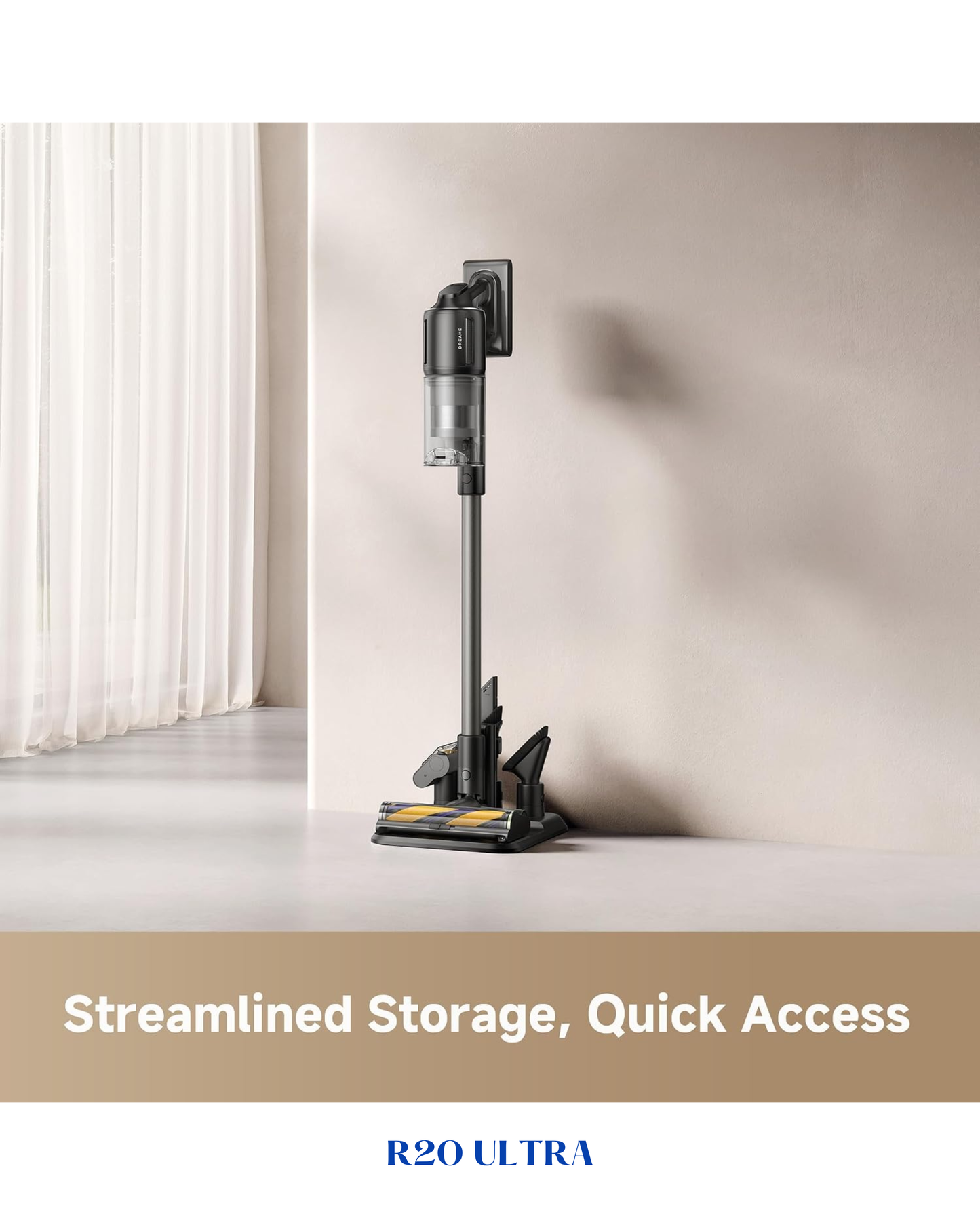 DREAME R20 ULTRA CORDLESS STICK VACUUM