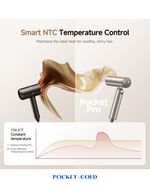 DREAME POCKET HIGH-SPEED HAIR DRYER 1300W – GOLD