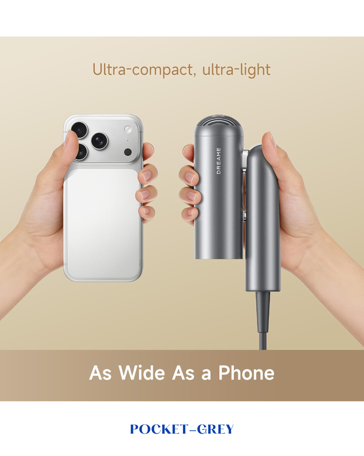 DREAME POCKET HIGH-SPEED HAIR DRYER 1300W