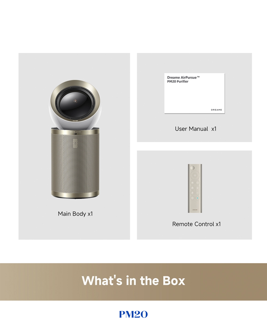 DREAME AIRPURSUETM 3-IN-1 SMART AIR PURIFIER