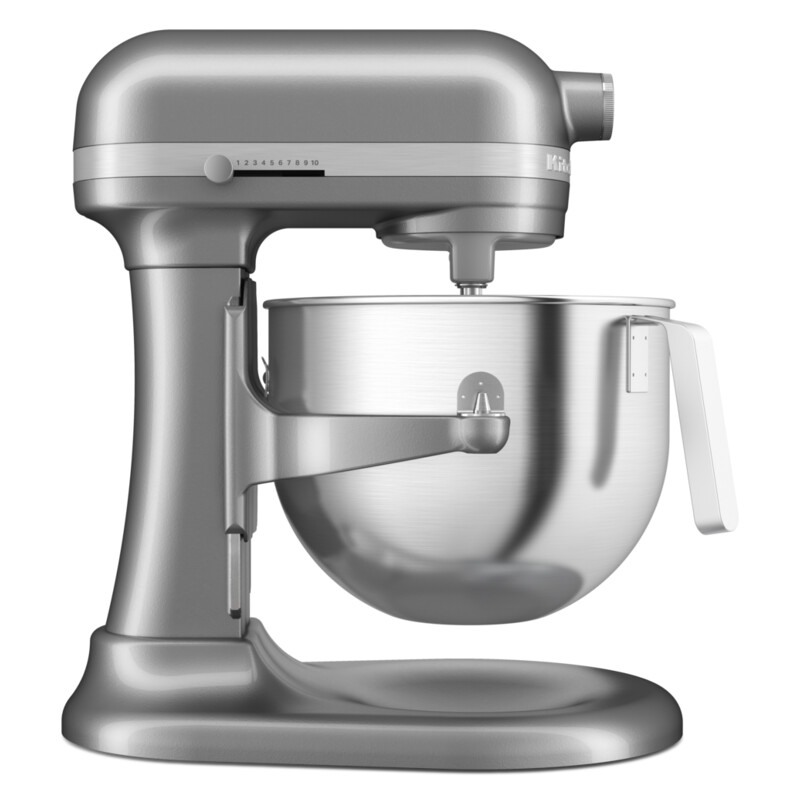 KitchenAid 5KSM70JPXBCU Contour Silver - side view