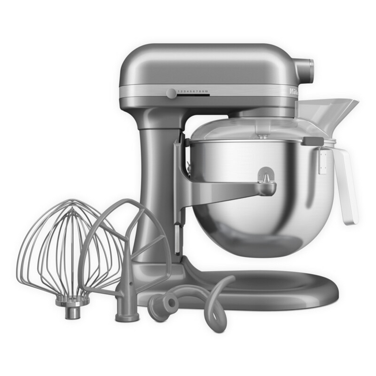 KitchenAid 5KSM70JPXBCU Contour Silver - included accessories