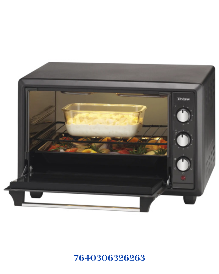 TRISA Forno Gusto Oven Black 1500W 28L