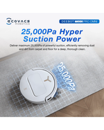 ECOVACS DEEBOT T50S PRO OMNI Robot Vacuum & Mop 25,000Pa