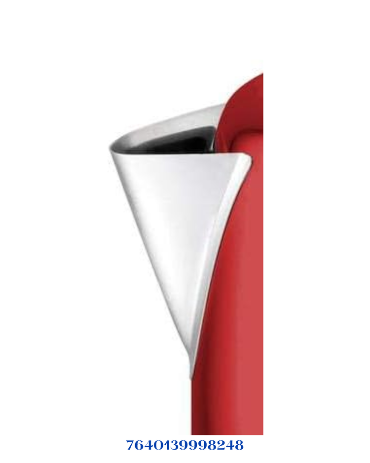 TRISA Vario Temp Electric Kettle Red 2200W 1.7L