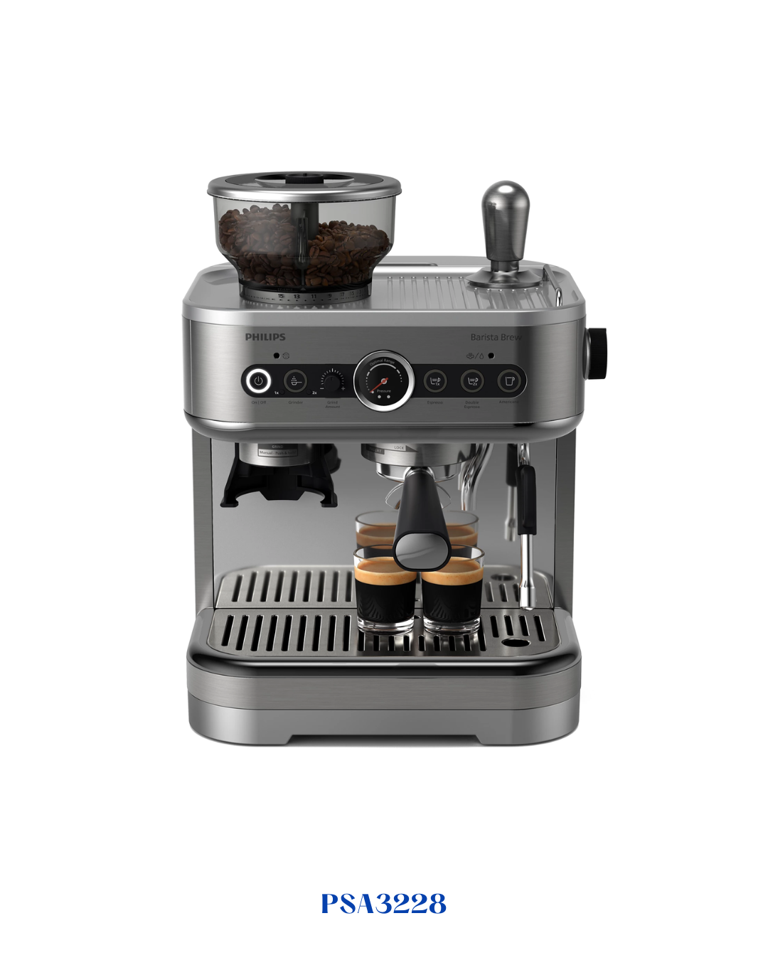 PHILIPS BARISTA BREW SEMI-AUTOMATIC ESPRESSO MACHINE 1350W