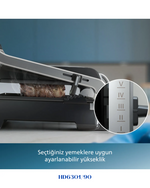 PHILIPS 5000 SERIES CONTACT GRILL HD6301/90