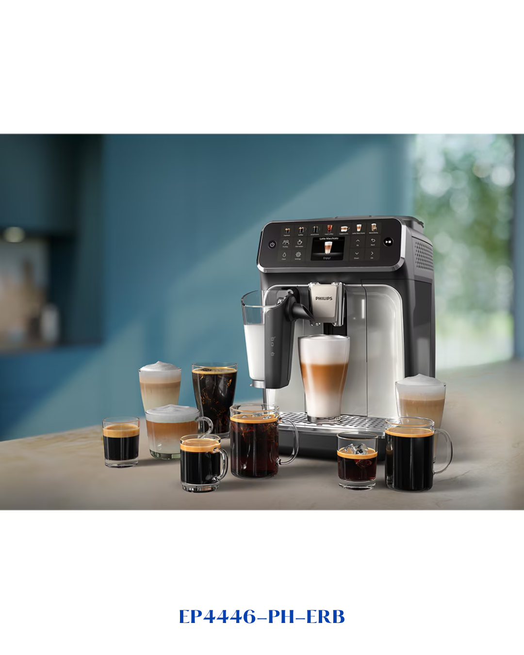 PHILIPS SERIES 4400 FULLY AUTOMATIC ESPRESSO MACHINE LATTEGO