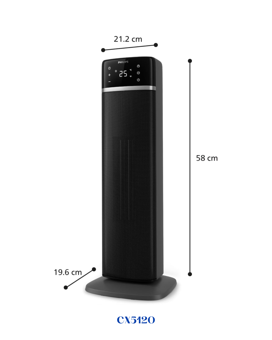 PHILIPS 5000 SERIES SMART TOWER CERAMIC HEATER