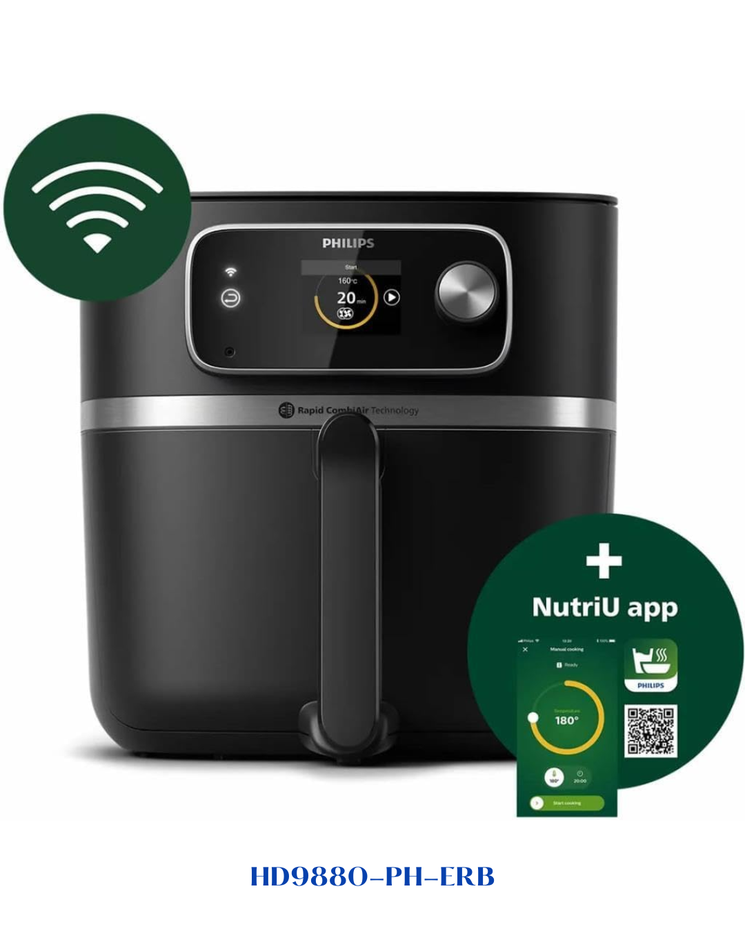 PHILIPS AIRFRYER 7000 SERIES COMBI XXL CONNECTED 2200W 8.3L