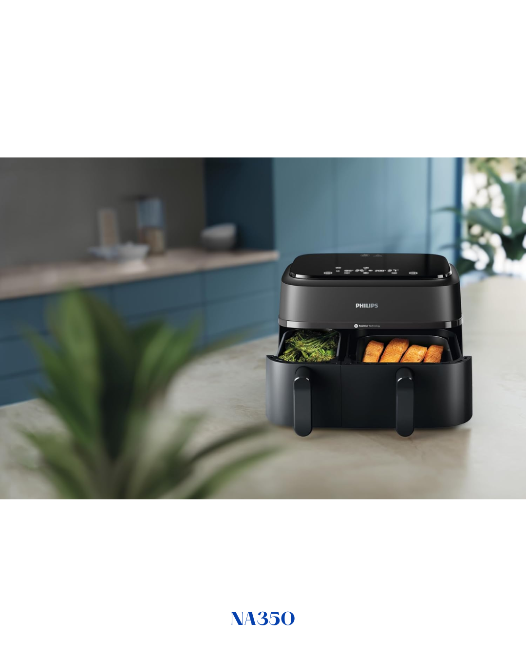 PHILIPS 3000 SERIES DUAL BASKET AIRFRYER 2750W 9L