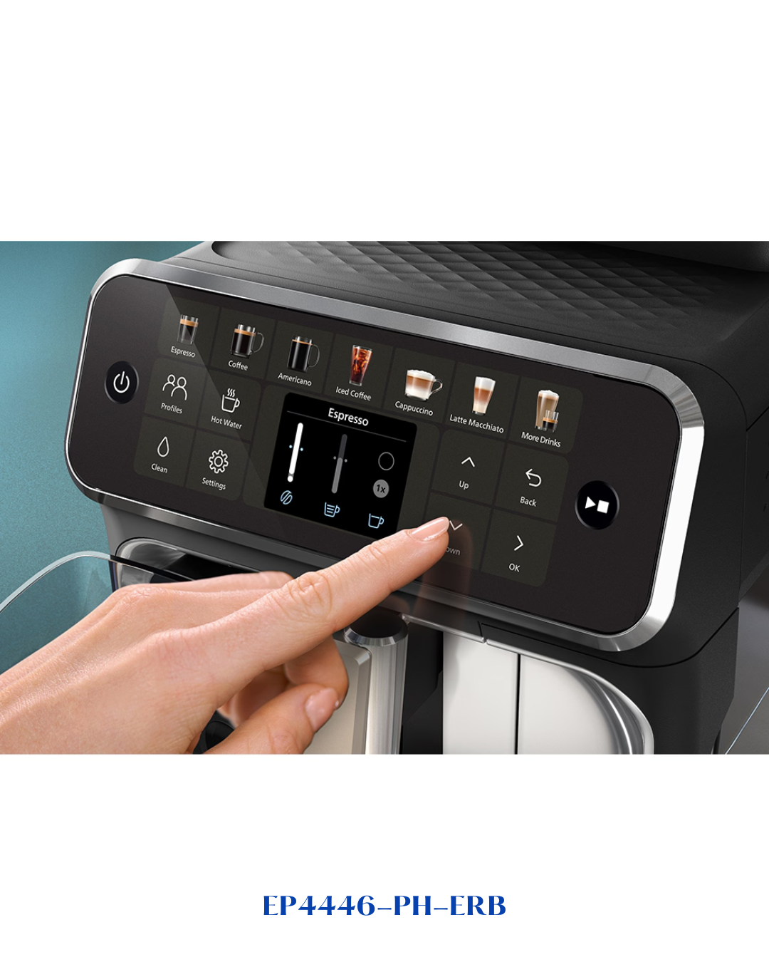 PHILIPS SERIES 4400 FULLY AUTOMATIC ESPRESSO MACHINE LATTEGO