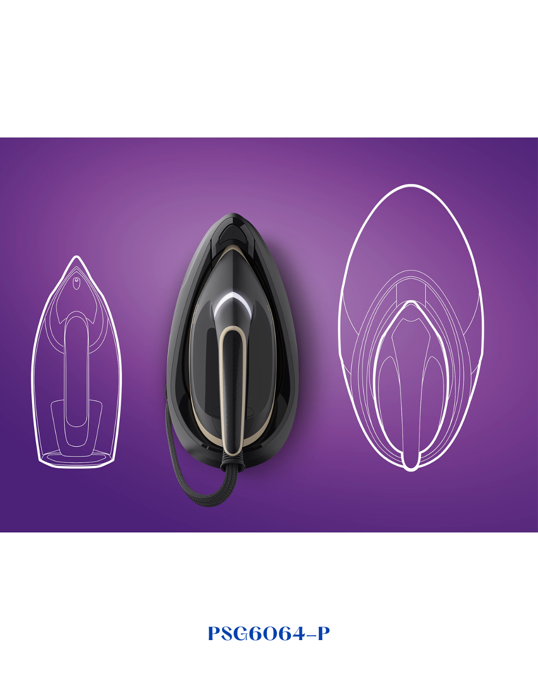 PHILIPS PERFECTCARE 6000 SERIES STEAM GENERATOR IRON 2400W 1.8L