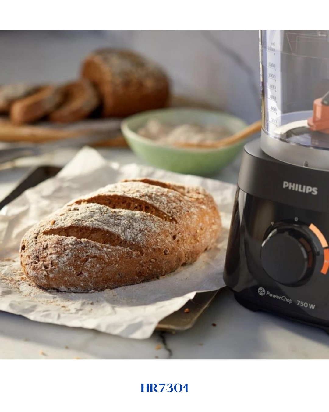 PHILIPS 3000 SERIES FOOD PROCESSOR 750W 1.5L