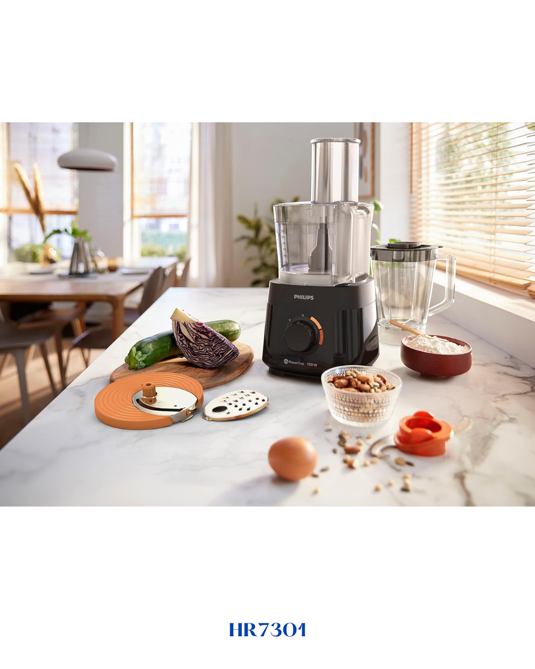 PHILIPS 3000 SERIES FOOD PROCESSOR 750W 1.5L