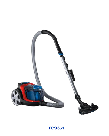 PHILIPS POWERPRO COMPACT BAGLESS VACUUM CLEANER 1.5L 1900W