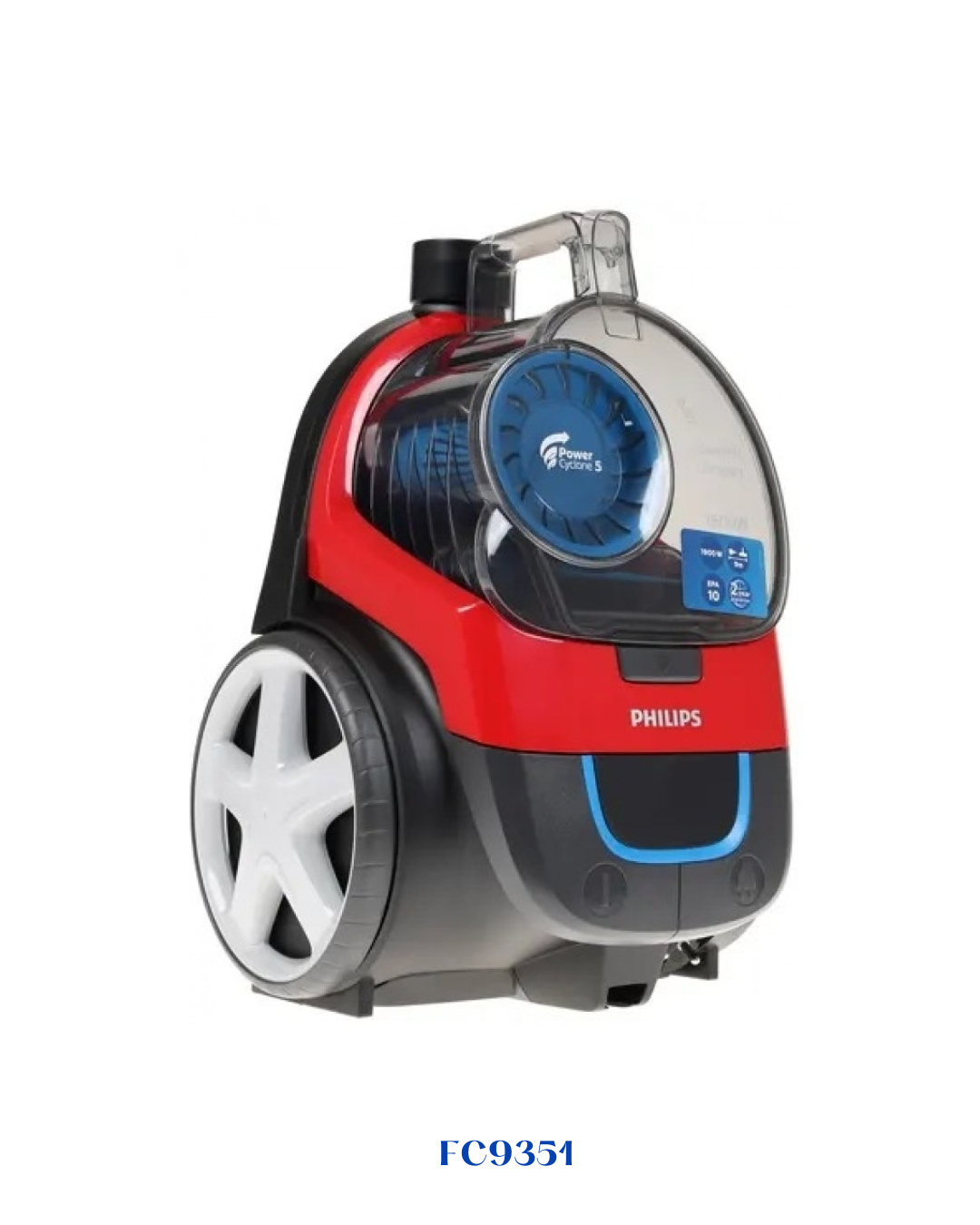 PHILIPS POWERPRO COMPACT BAGLESS VACUUM CLEANER 1.5L 1900W