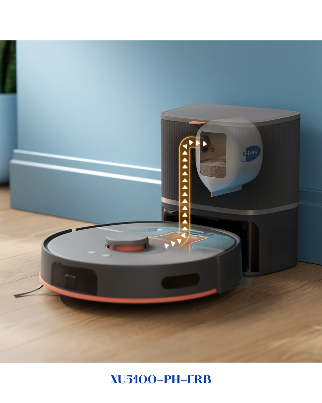 PHILIPS HOMERUN 5000 SERIES VACUUM AND MOP ROBOT