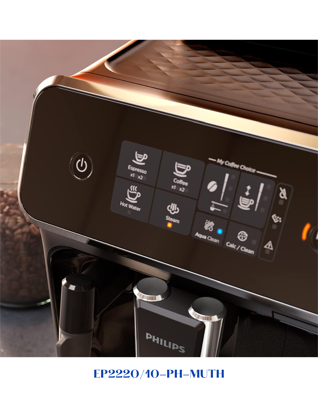PHILIPS SERIES 2200 FULLY AUTOMATIC ESPRESSO MACHINE 1500W 1.8L