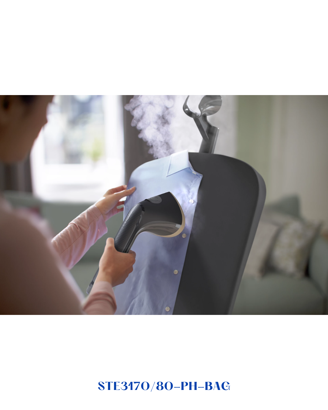 PHILIPS STAND STEAMER WITH  STYLEBOARD 2000W