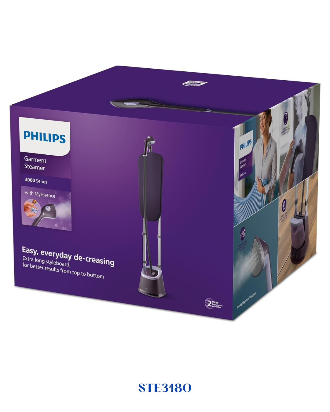 PHILIPS STAND STEAMER WITH XL STYLEBOARD 2000W 2L