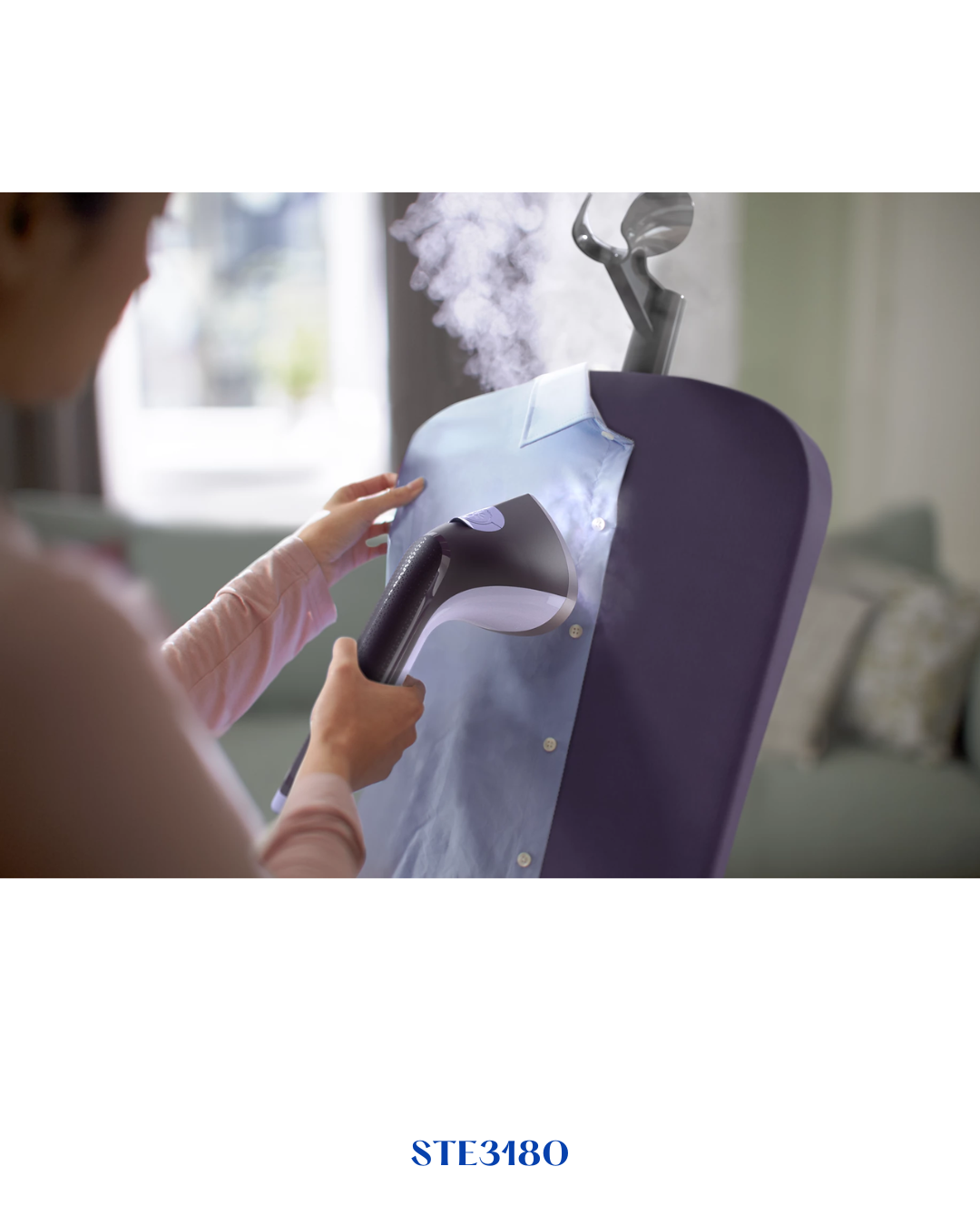 PHILIPS STAND STEAMER WITH XL STYLEBOARD 2000W 2L