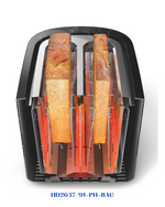 PHILIPS VIVA COLLECTION TOASTER EXTRA-WIDE 1000W