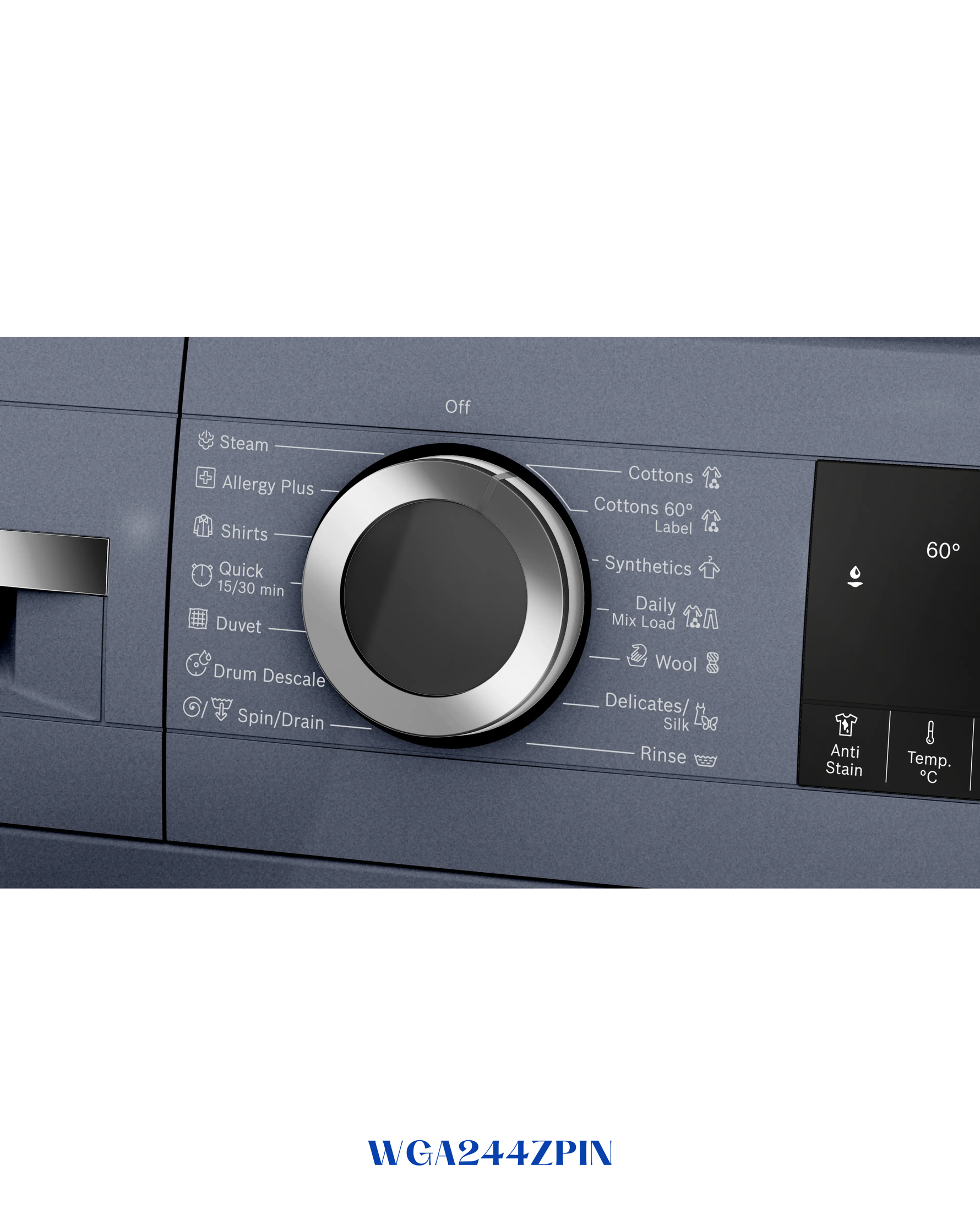 BOSCH Series 6 washing machine, front loader 9 kg-1400 rpm