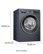 BOSCH Series 6 washing machine, front loader 9 kg-1400 rpm