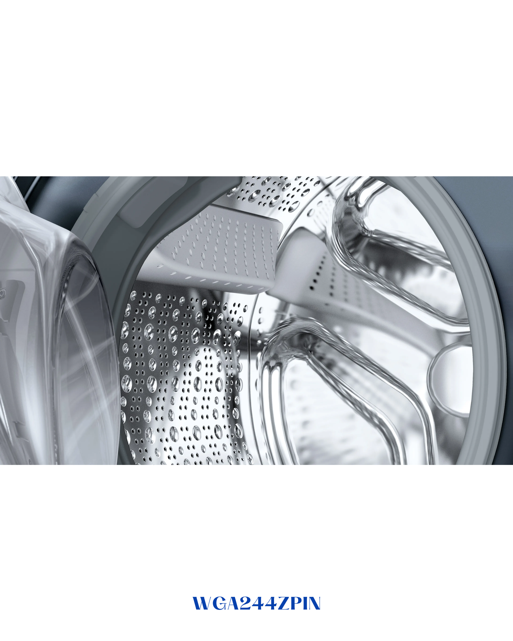 BOSCH Series 6 washing machine, front loader 9 kg-1400 rpm