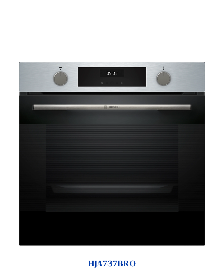 BOSCH SERIES 4 BUILT-IN OVEN 76L 60×60CM STAINLESS STEEL
