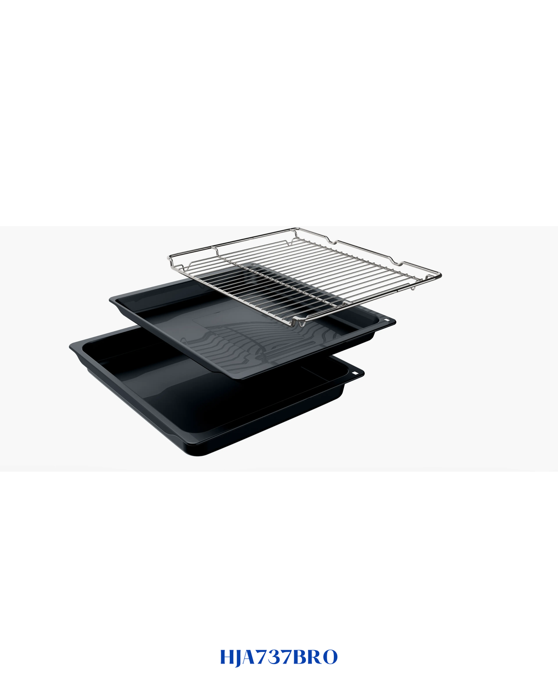 BOSCH SERIES 4 BUILT-IN OVEN 76L 60×60CM STAINLESS STEEL