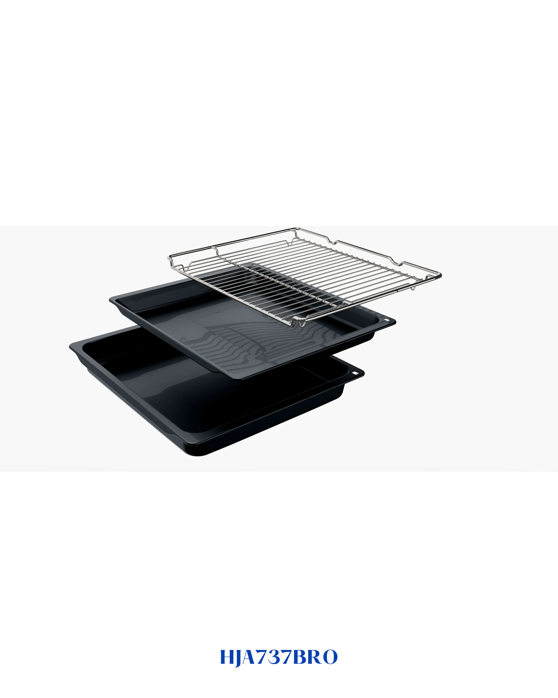 BOSCH SERIES 4 BUILT-IN OVEN 76L 60×60CM STAINLESS STEEL