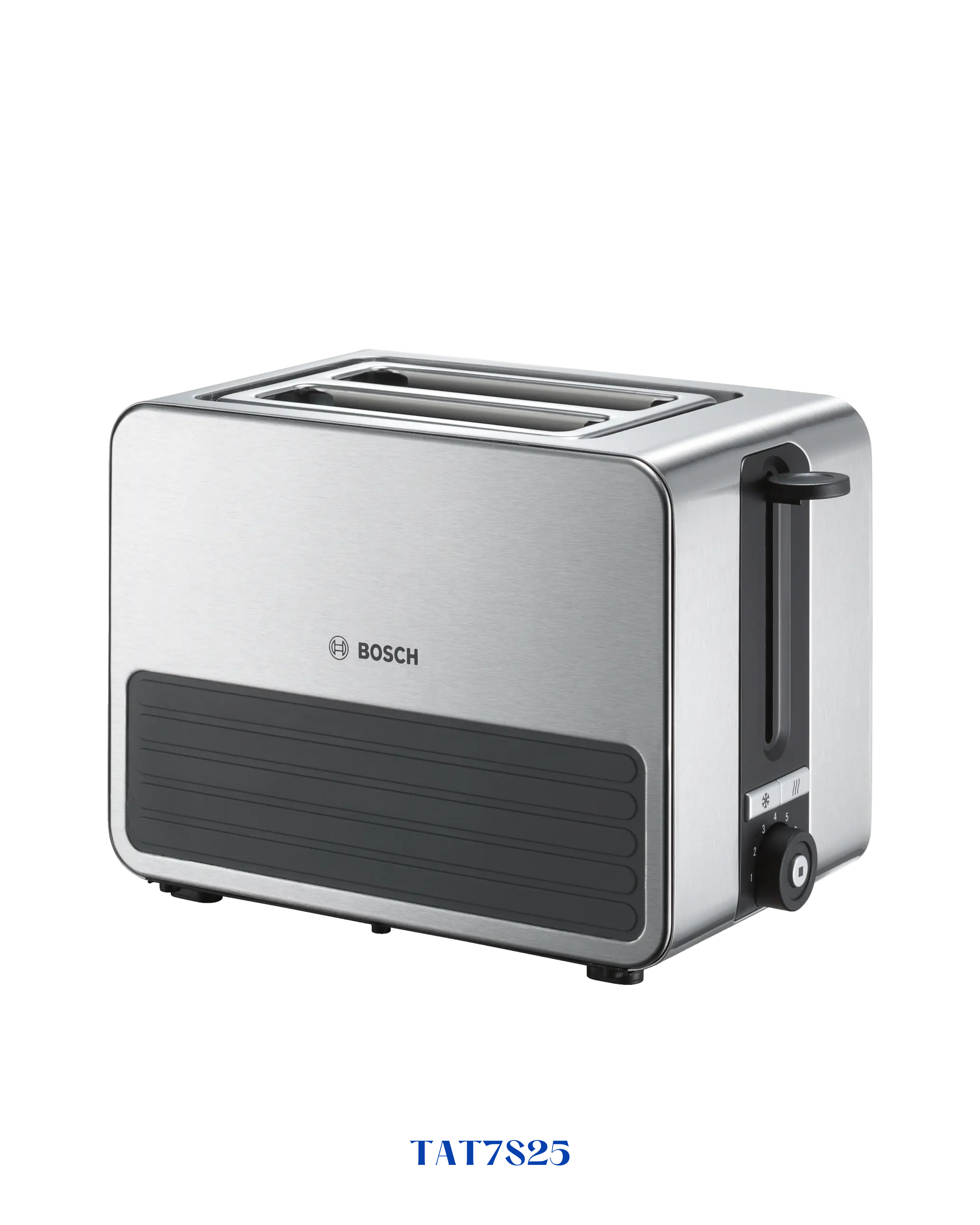 BOSCH Compact Toaster 2 Slice 1050W – Graphite Grey