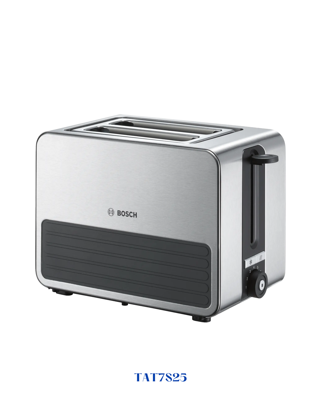 BOSCH Compact Toaster 2 Slice 1050W – Graphite Grey