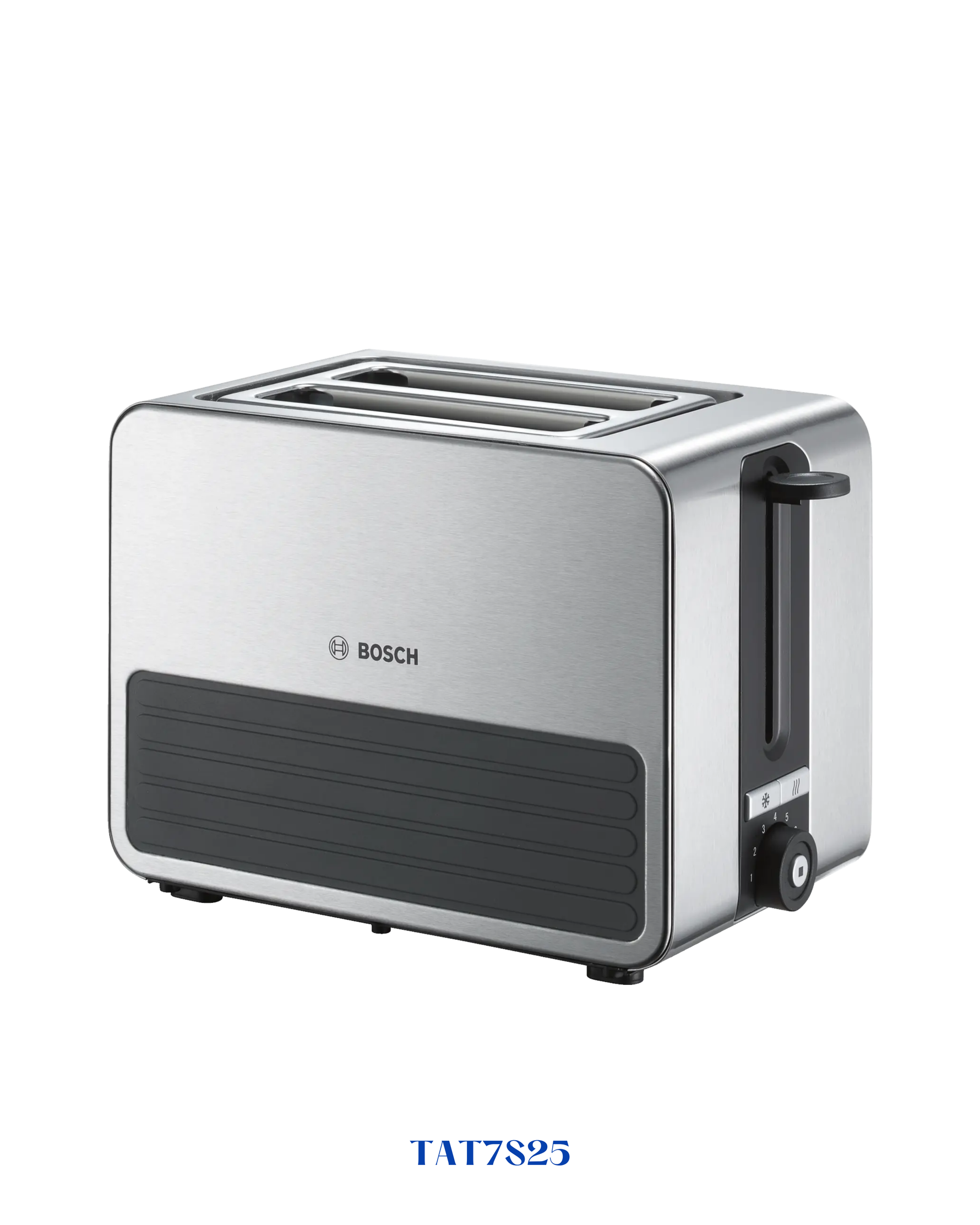BOSCH Compact Toaster 2 Slice 1050W – Graphite Grey