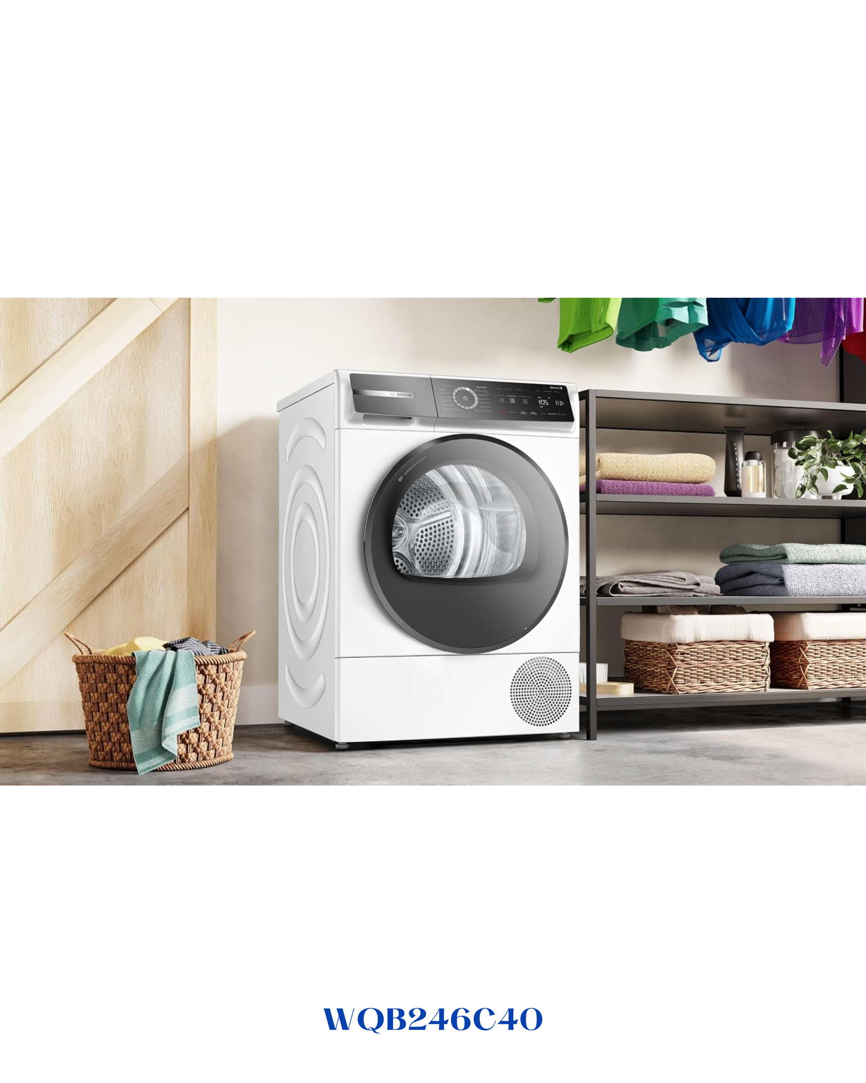 BOSCH SERIES 8 HEAT PUMP DRYER 9KG