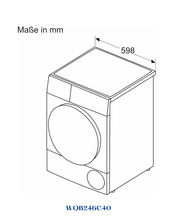 BOSCH SERIES 8 HEAT PUMP DRYER 9KG