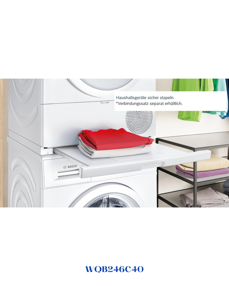 BOSCH SERIES 8 HEAT PUMP DRYER 9KG