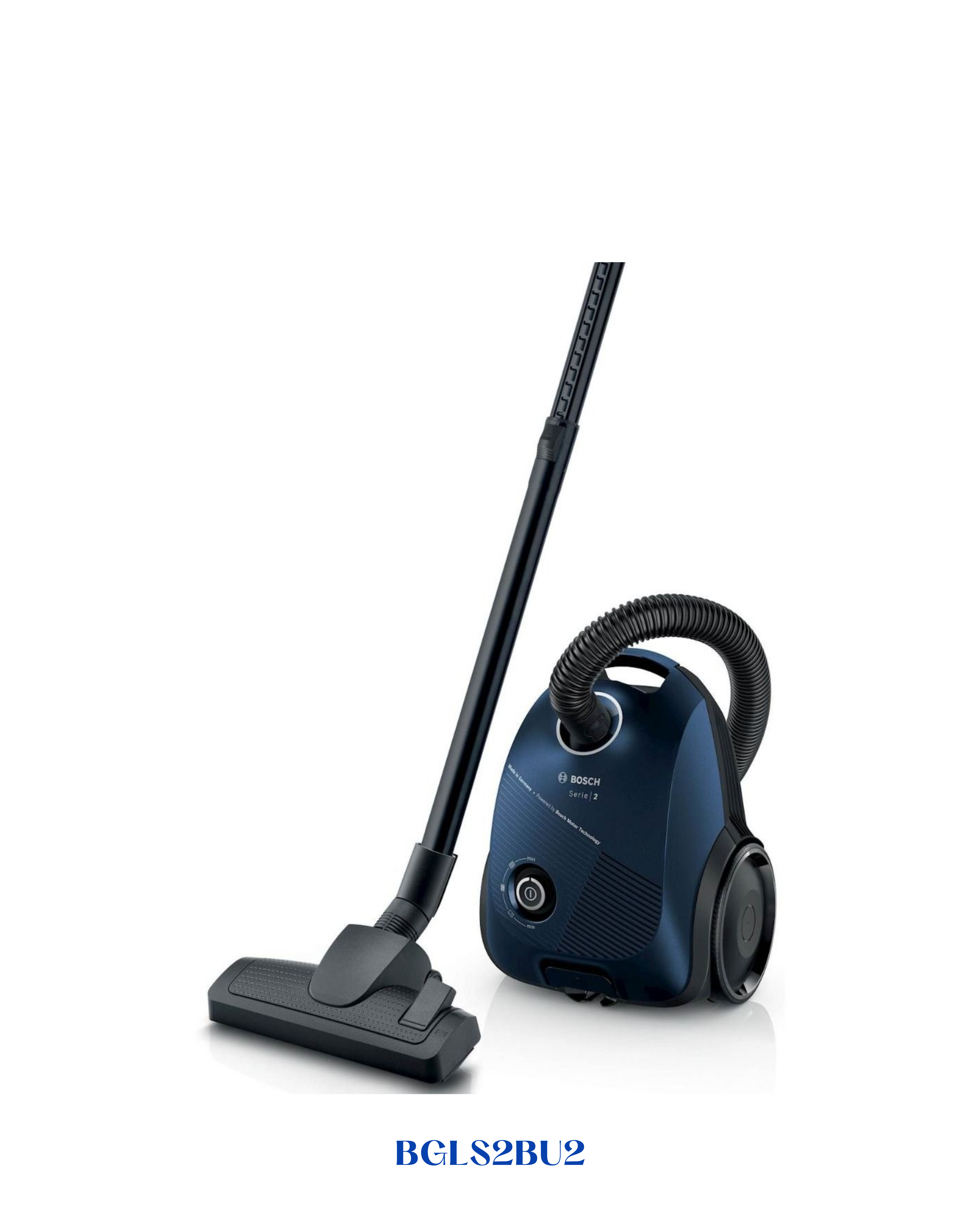 BOSCH SERIES 2 BAGGED VACUUM CLEANER 600W 3.5L BLUE