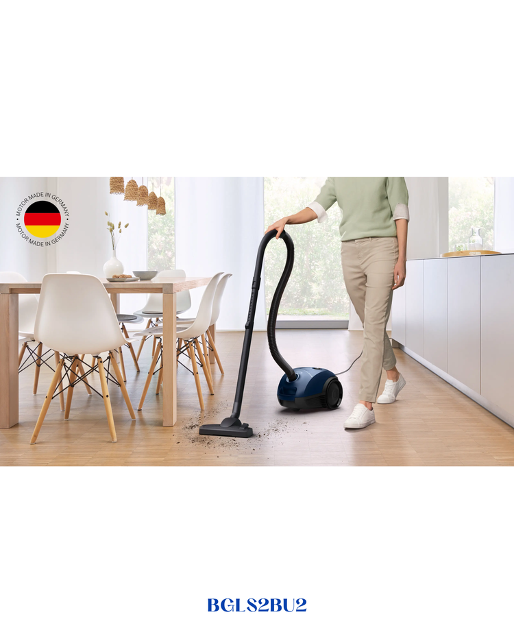 BOSCH SERIES 2 BAGGED VACUUM CLEANER 600W 3.5L BLUE