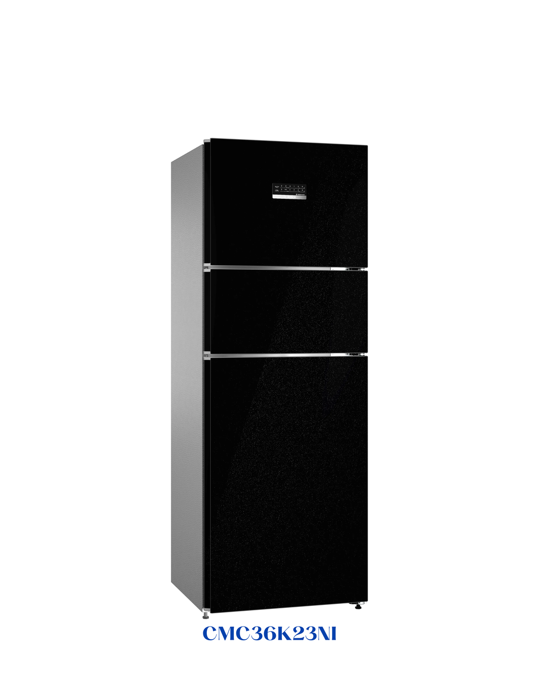 Bosch Series 6 free-standing fridge-freezer with freezer at top 187 x 67cm