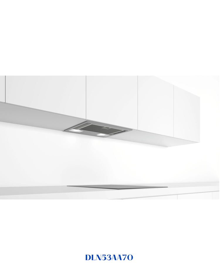 Bosch Series 2 Canopy Cooker Hood 53 cm Grey
