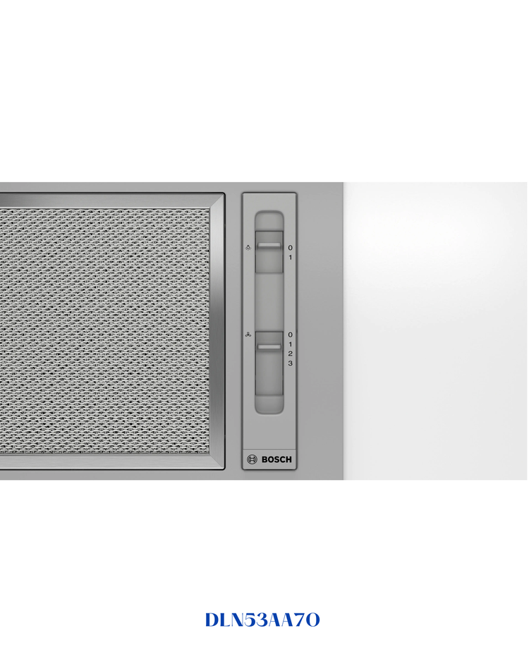 Bosch Series 2 Canopy Cooker Hood 53 cm Grey