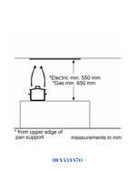 Bosch Series 2 Canopy Cooker Hood 53 cm Grey