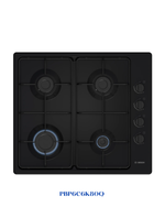 Bosch Series 2 Gas Hob 60 cm Enameled Steel Black