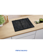 Bosch Series 2 Gas Hob 60 cm Enameled Steel Black
