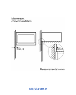Bosch Built-in Microwave with Grill 900W 25L