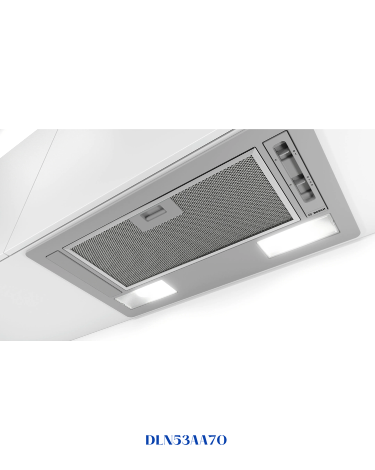 Bosch Series 2 Canopy Cooker Hood 53 cm Grey